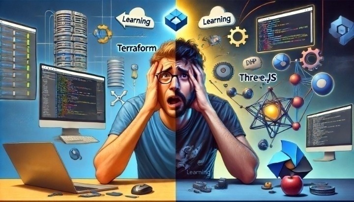 Embracing the Learning Curve: My Journey with Terraform and Three.js